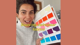 Sourcing Swim Fabric from home!