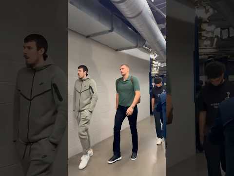 Jokić and Jamal Murray arrive for Game 7