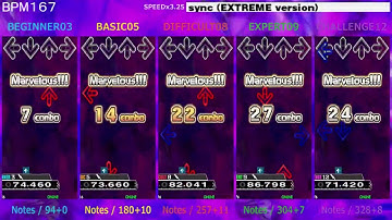 DDR / sync (EXTREME version) - SINGLE (DanceDanceRevolution EXTREME)