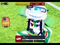 Playing football in Roblox