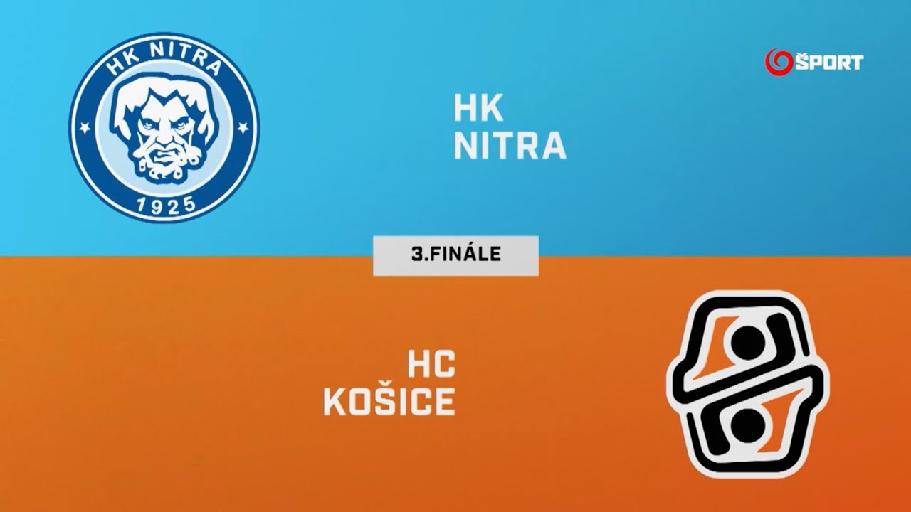 Finále play-off: HK Nitra - HC Košice 1:4, stav série 1:2