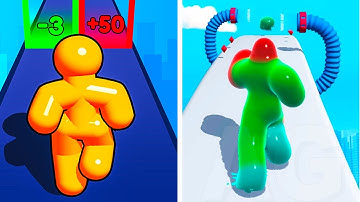 Tall Man Run vs Blob Runner 3D |⭐✅❤️✅⭐| All Level Gameplay Android iOS BQ3567