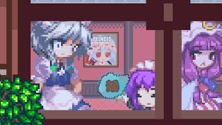 Sakuya Tries to Clean a Window ( ̶G̶o̶e̶s̶ ̶w̶r̶o̶n̶g̶) [東方 Touhou  Sprite Animation]