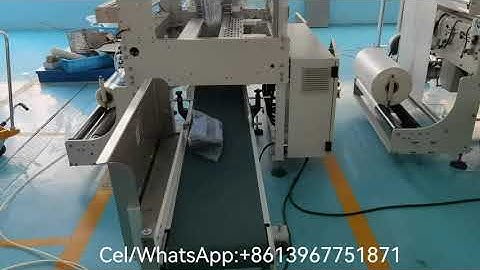 Plastic cup counting and packing machine (twin pack, double rows per sleeve) to Brazil