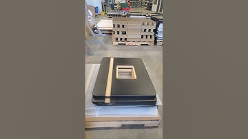 Our Affordable Table Top includes a custom miter and pre-set holes and inserts for easy installation