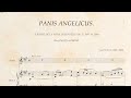 Panis Angelicus: Cesar Frank - piano accompaniment