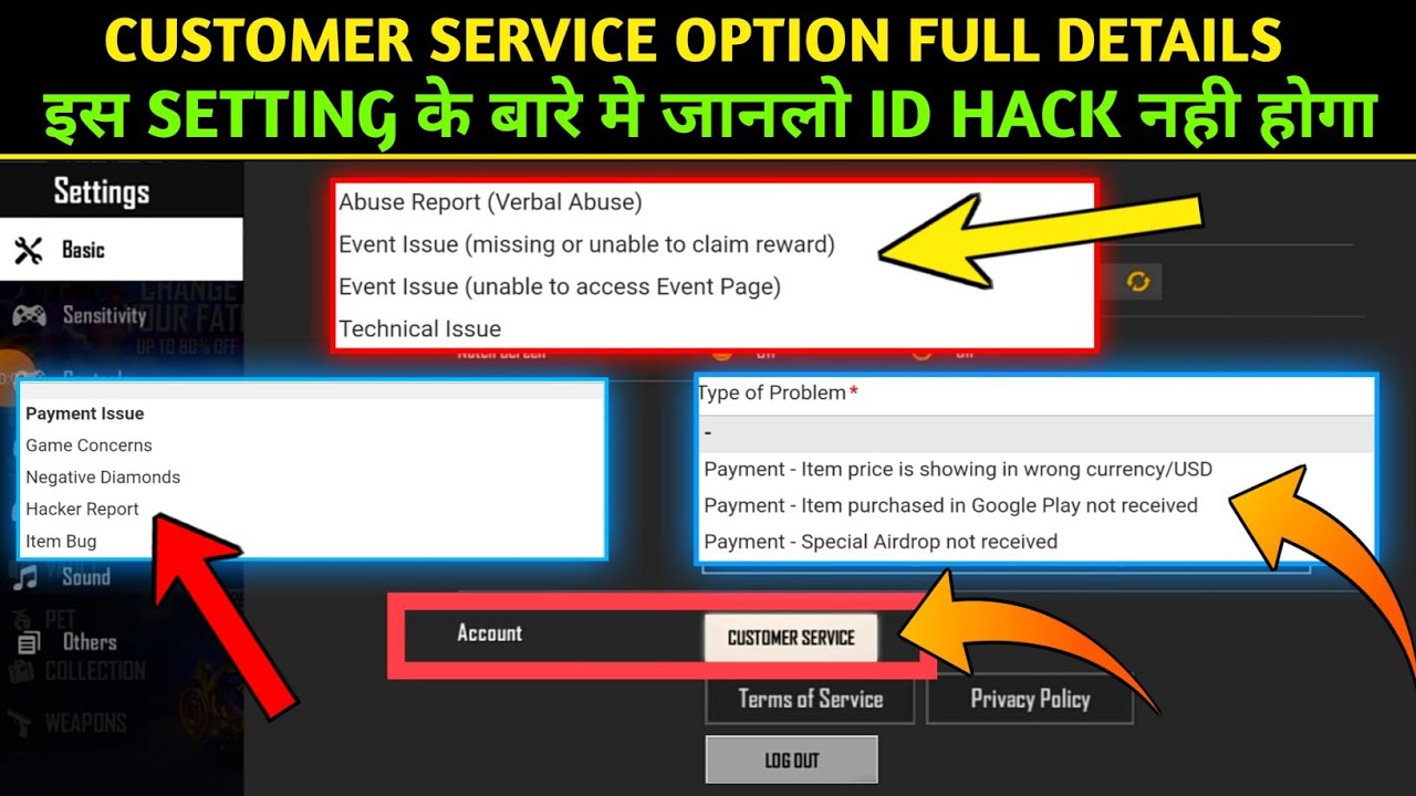 Garena Free Fire: Report hackers and diamond purchase issues