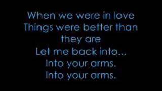 Into Your Arms - The Maine (with lyrics) chords