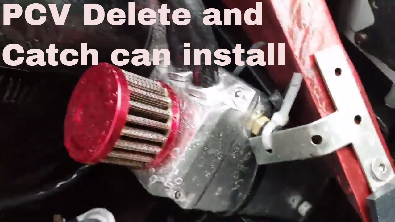 300zx Pcv Delete And Catch Can Install Youtube