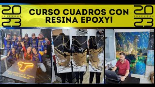 Curso 🔥CUADROS CON RESINA EPOXICA🔥, porcelanato liquido a otro nivel