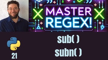 Uso de sub y subn - 21 - Expresiones Regulares regular expressions