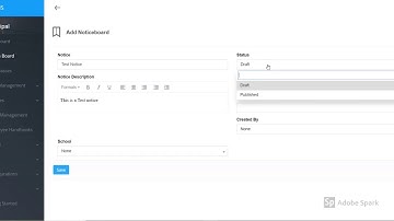 Fast Learn - Learning Management System | How to Add Notice
