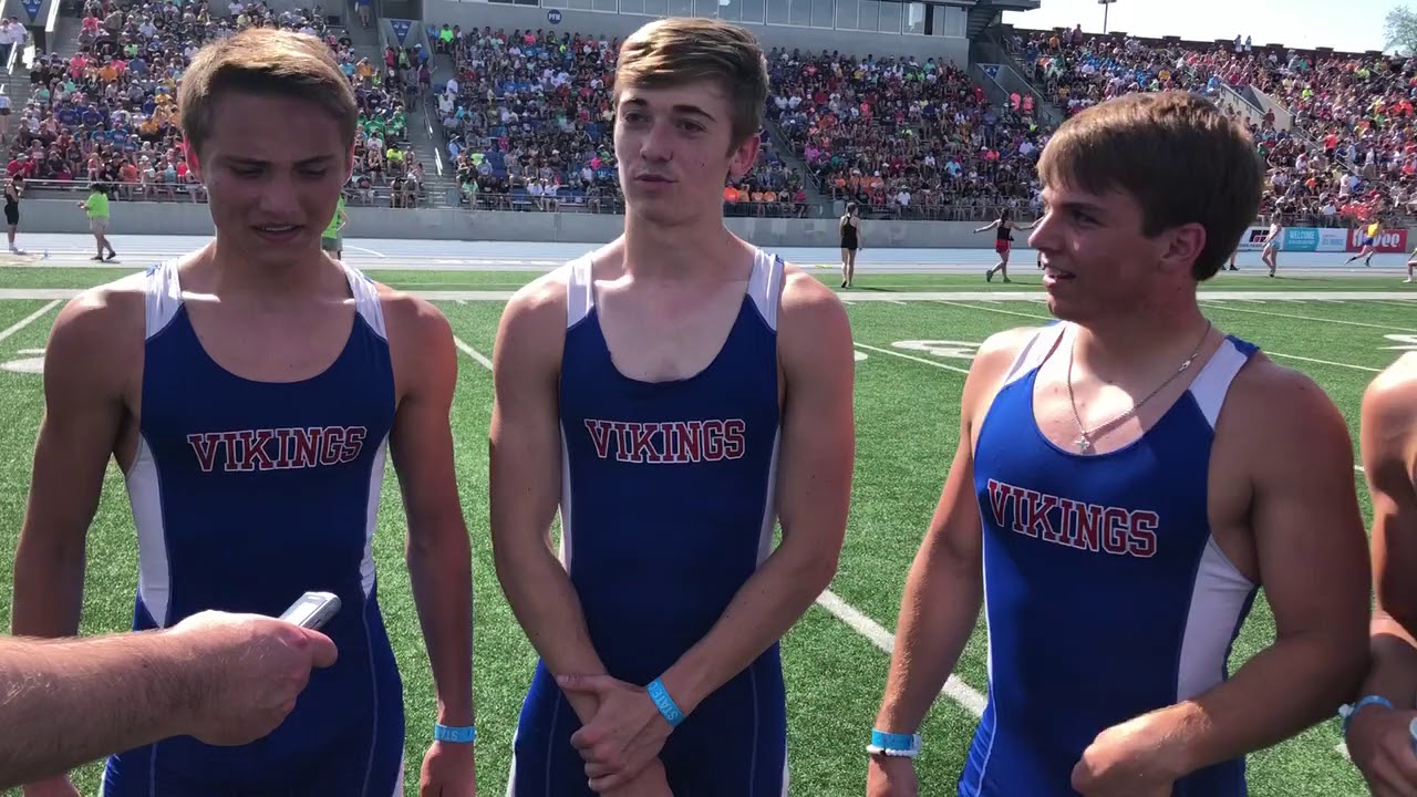 AHSTW Boys 800 Relay State Champions YouTube