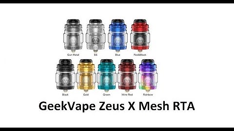 Review GeekVape Zeus X Mesh RTA