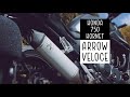 Honda 750 Hornet - Exhaust Arrow Veloce sound