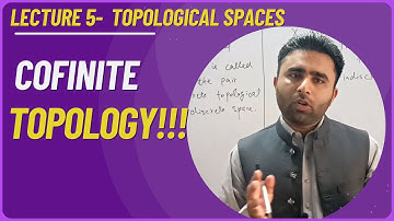 Cofinite Topology | Finite Complement Topology | Qais Ali Khan