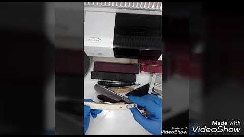 Straight razor, Allegro Mod.E