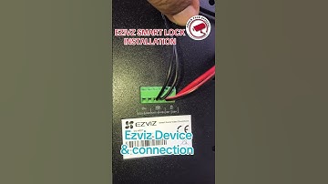 Ezviz Smart Lock Installation #hiktechstar #Doorphone #ezviz