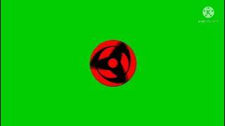 free MANGEKYOU SHARINGAN green screen