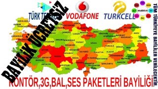 TÜRKİYEYE KONTÖR BAYİLİĞİ