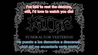 Kittie - Last goodbye (Español-Inglés)