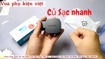 Mẫu củ sạc RAVPOWER hai cổng kết nối | Vua Phụ Kiện Việt
