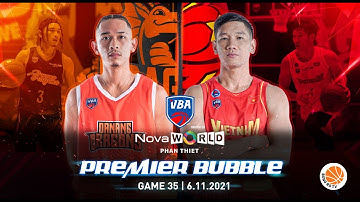 Trận đấu Danang Dragons vs Đội Tuyển Quốc Gia | VBA Premier Bubble Games | Game 35