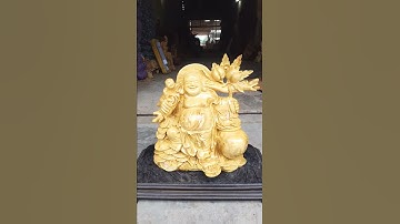 Gỗ mỹ nghệ : Cụ di lạc vác cành đào nhất phúc 01689889968(zalo. Fb)