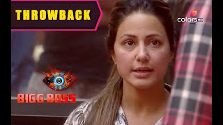 Bigg Boss | बिग बॉस | Hina Breaks Down In Tears | Throwback