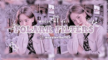 WATCH ME EDIT Polarr Filter #3 [new theme]