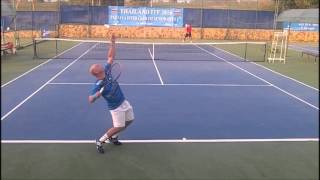 5.5 Singles:  Pattaya Inter Club Men's Finals March 2016 Dan vs P