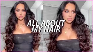 Tips For Growing LONG Hair! MY SECRETS!!