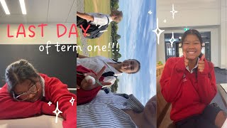 LAST DAY OF TERM ONE + random chit chats & zara taking over :)