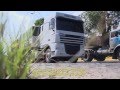 DAF XF105 transportando para Rodofort e Transprimo 1