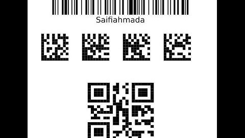 barcode inkscape datamatrix qrcode