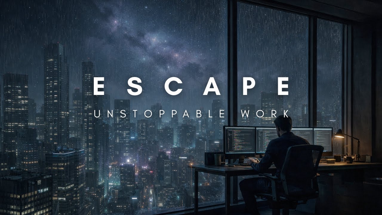 Escape All Distractions - The Soundtrack to Unstoppable Work | Deep Focus