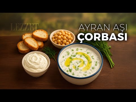Serinleten Lezzet Ayran Aşı Çorbası 🥰 Mutfak Okulu 😍