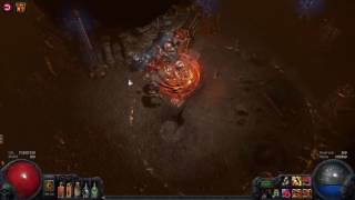 Path of Exile - Guardian of the Minotaur kill on Ngamahu Cyclone Berserker