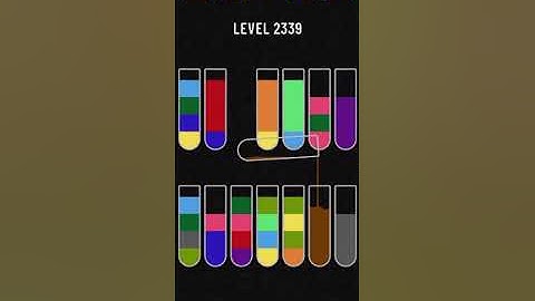 Water sort puzzle 2339