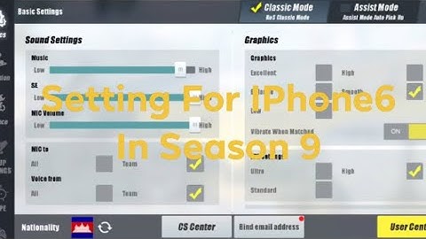 Setting ROS For IPhone6