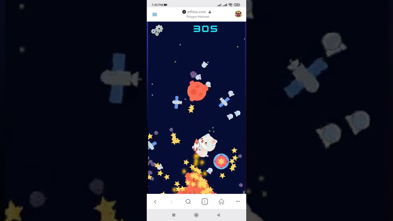 To the moon gameplay | ETHLAS METAVERSE