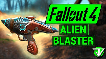 FALLOUT 4: How To Get ALIEN BLASTER from UFO Crash Site! (Unique Weapon Guide)