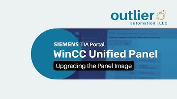 Siemens WinCC Unified | Upgrading Panel Image