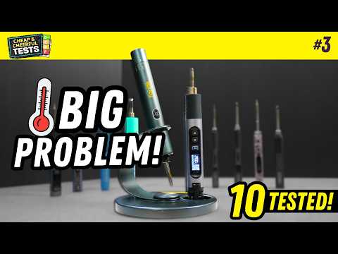 Don't Buy a Cheap Soldering Iron Before Seeing This Test!