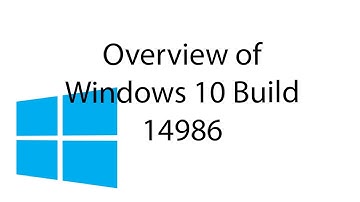 Overview of Windows 10 Insider Build 14986