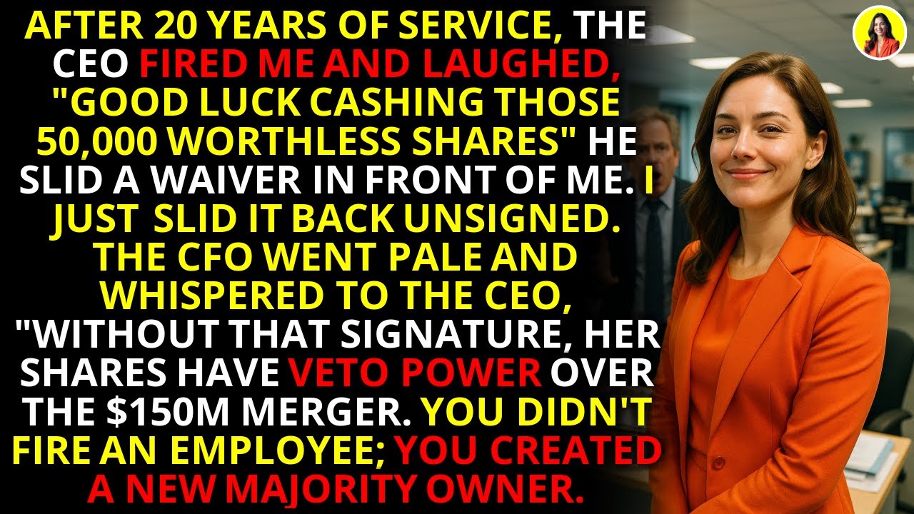 CEO Laughed At My 'Worthless' Shares – Then I Used Them To Veto His $150M Merger 💼