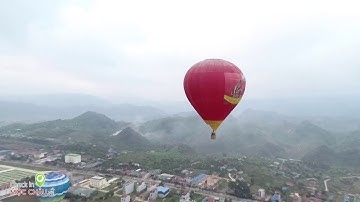 Lễ hội bay khinh khí cầu Quốc tế lần thứ 2 tại cao nguyên Mộc Châu