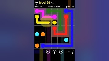 Flow Free Walkthrough - Regular Pack 7x7: Levels 1-30