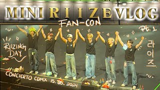 RIIZE - 2024 FAN-CON TOUR 'RIIZING DAY' - PT.1 CONCIERTO CDMX - MINI VLOG 15052024 ESPAÑOL
