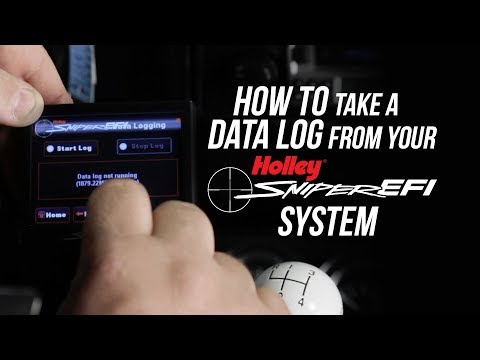 How To Take A Data Log From Your Sniper EFI System